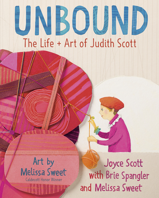 A moving and powerful introduction to the life and art of renowned artist, Judith Scott, as told by her twin sister, Joyce Scott and illustrated by Caldecott Honor artist, Melissa Sweet.

Judith Scott was born with Down syndrome. She was deaf, and never learned to speak. She was also a talented artist. Judith was institutionalized until her sister Joyce reunited with her and enrolled her in an art class. Judith went on to become an artist of renown with her work displayed in museums and galleries around the world.